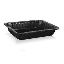 Good Quality Plastic Black Meat Packaging Tray